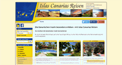 Desktop Screenshot of islas-canarias-reisen.de