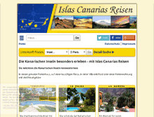 Tablet Screenshot of islas-canarias-reisen.de